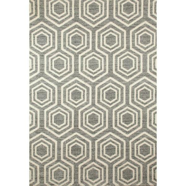 Art Carpet 3 X 4 Ft. Highline Collection Bees Knees Woven Area Rug, Gray 841864100440